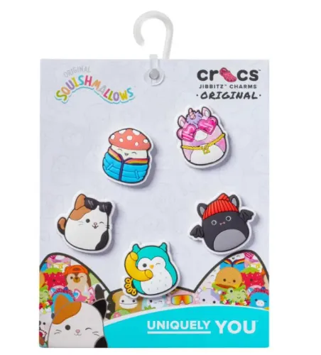 Jibbitz Crocs Squishmallows Original | Kit com 5 | Lacrado