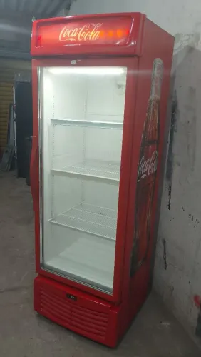 FREZZER EXPOSITOR DA COCA-COLA ARRUMADA REVISADINHA ADSIVADA COM GARANTIA DE 3X MÊS