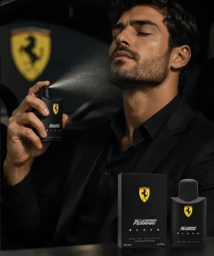 Scuderia masculino perfume Ferrari Black 125ml ORIGINAL