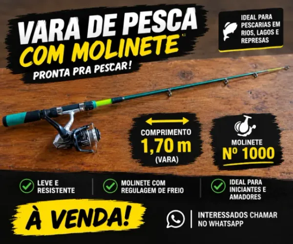 vara de pesca