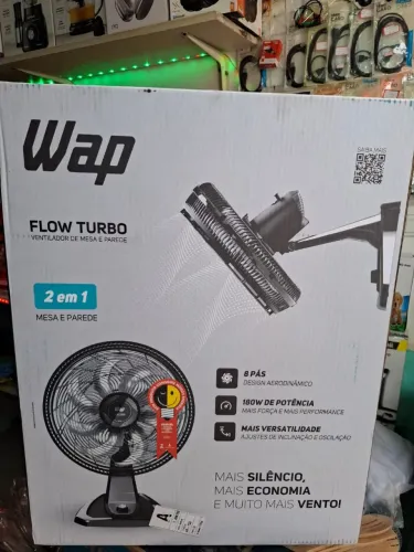 Ventilador Wap turbo 2em1 50cm por apenas 270,00 reais