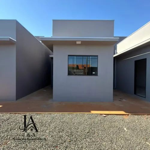 Casa térrea á venda com 2 quartos, aceita MCMV no Figueiras do Parque