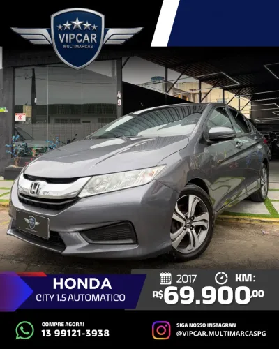 Honda City Sedan LX 1.5 Flex 16V 4P Aut. 2017