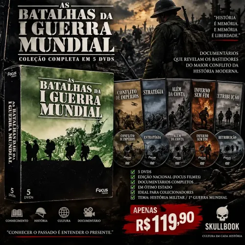 ?Batalhas da 1ª Guerra Mundial? DVD