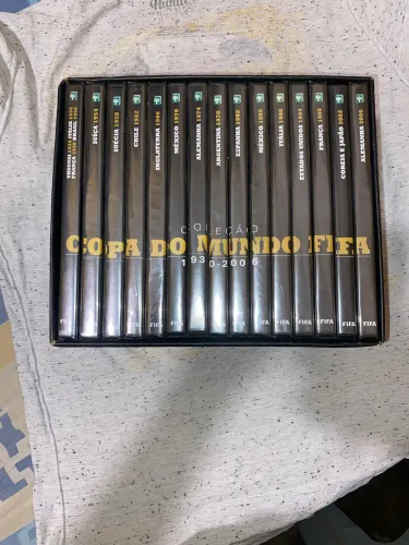 Coleção de DVD da copa do mundo FIFA 1930 a 2006