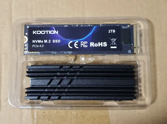 SSD NVME Kootion X16 plus 2TB 7400MB/S