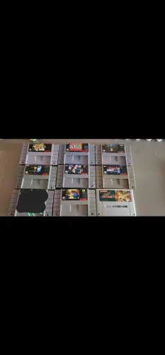 Fitas Super Nintendo - 60 Reais Cada