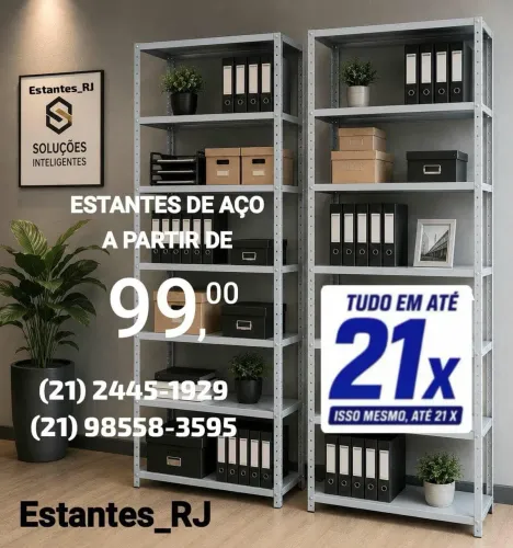 Estantes de Aço