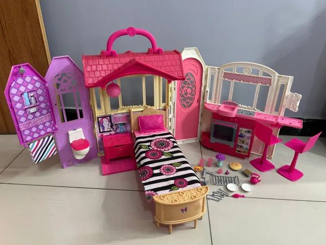 CASA DA BARBIE 2014 - COM TODOS OS ACESSÓRIOS