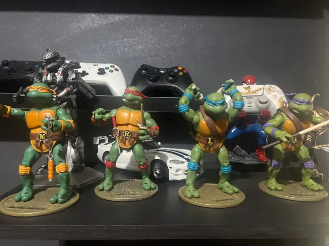 Kit Tartarugas Ninja Playmates Classic Collection 2012