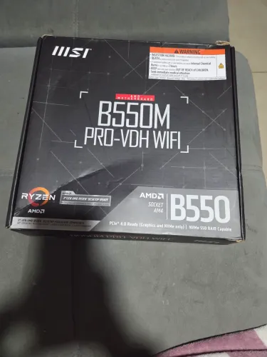 Placa Mae Msi B550m Pro-vdh, Ddr4, Socket Am4 M-atx Amd