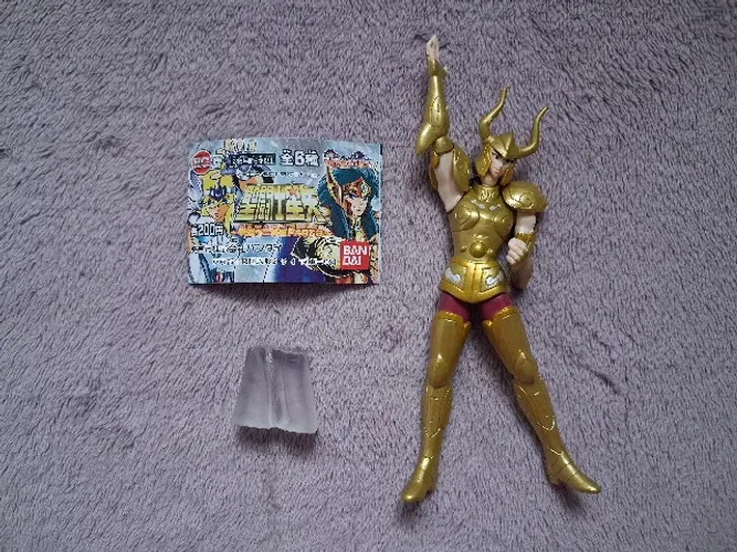 Figura gashapon Shura de Capricornio, Saint Seiya, Cavaleiros do Zodiaco, HGIF, Japão