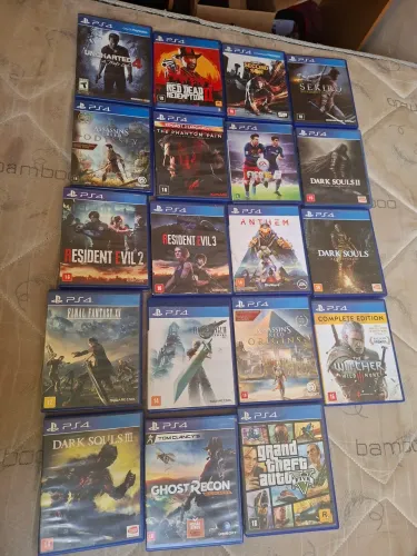 PS4 SLIM + JOGOS