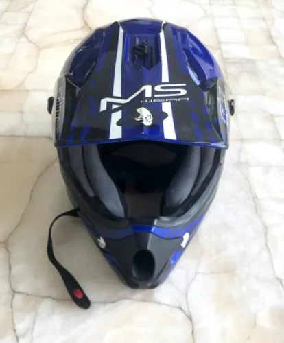 Capacete Infantil Motocross MS Wear