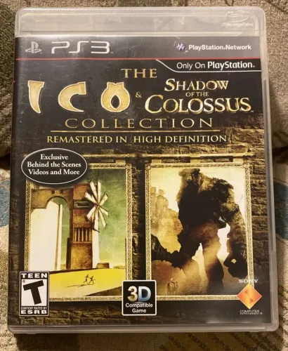 Jogo ps3 the ico & shadow of the colossus collection