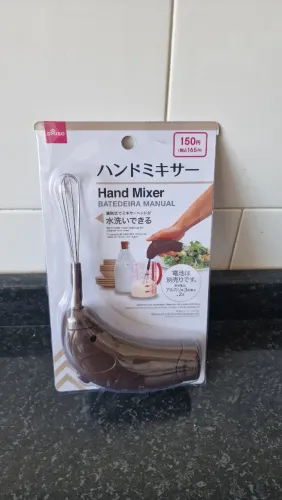 Batedeira Manual Daiso - Novinha na caixa