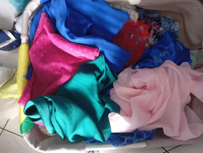 Tecidos para artesanato,rendas e feltro