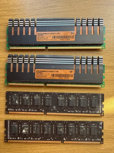 Lote 4x 8GB DDR3