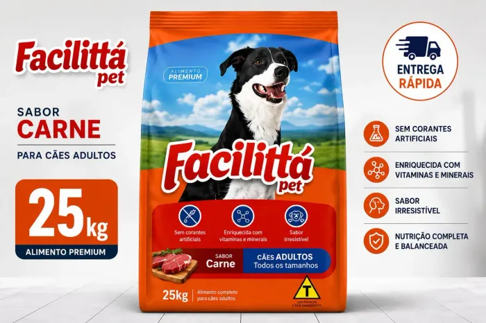 Ração Facilitta 25 kg