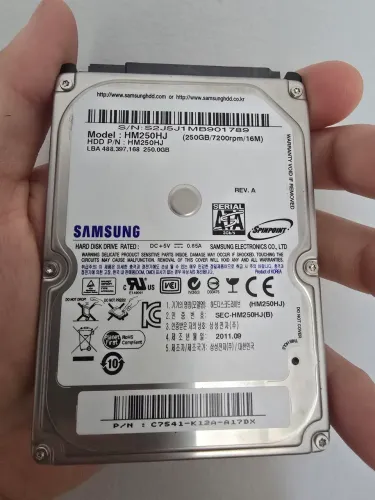 SSD DE 256GB - SANSUNG