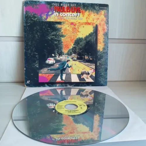 Laser Disc Paul Mccartney  Importado Americano item de colecionador 1993   
