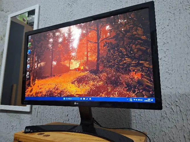 Monitor LG Flatron de 21 polegadas, modelo 22MP58VQ-P