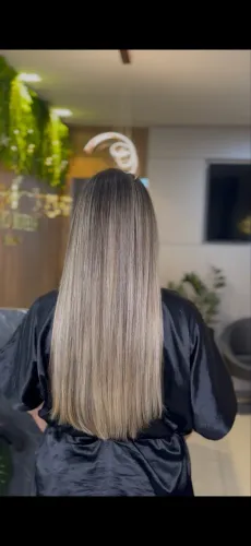 Mega Hair brasileiro loiro
