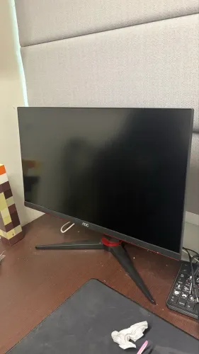 Monitor Gamer AOC Hero 24" 165Hz 1ms Ajuste de Altura 24G2S/BK