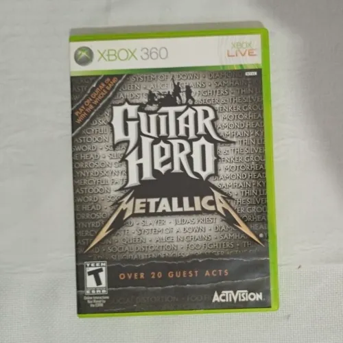Guitar Hero Metallica Xbox 360 - Mídia Física Original-