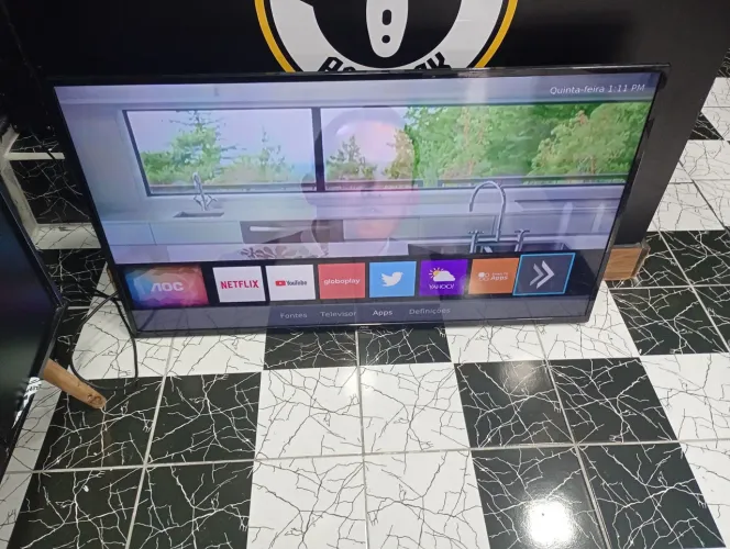 Vendo Smartv AOC 50 polegadas 4k top de linha em estado de nova R$ 1350,00