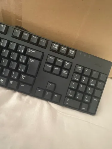Kit Teclado e Mouse Dell Original - USB