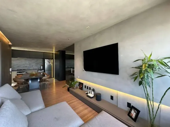 Apartamento para venda possui 76 metros quadrados com 2 quartos