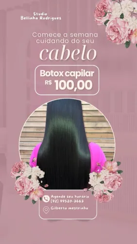 Hidratação + LIMPEZA DE PONTAS