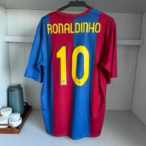 Barcelona Home 2007/08 - Original de época RONALDINHO