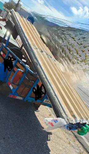 ALUMÍNIO, TAPUME, COBERTURA