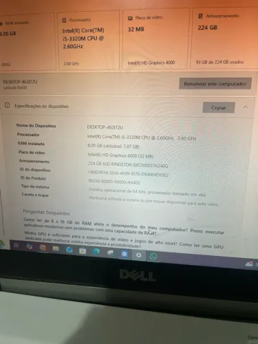 notebook dell