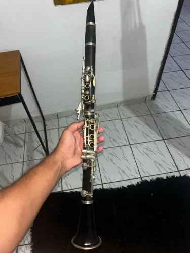Clarinete Clarineta 17 Chaves Si Bemol Abs Soprano Preto Slade