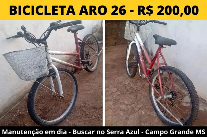 Bicicleta aro 26 monark
