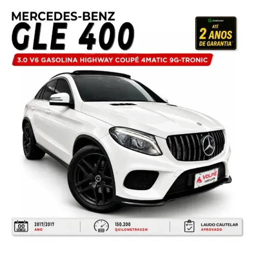 Mercedes-Benz GLE-400 Coupe High. 4matic 3.0 V6 Aut. 2017