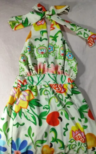 Vestido longo frente única - Tam M