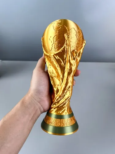 Taça da copa do mundo - 3D