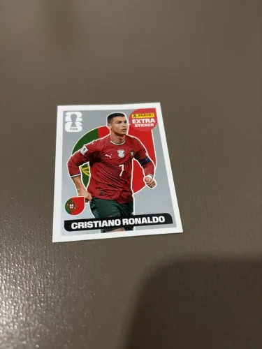 FIGURINHA LEGEND CRISTIANO RONALDO PRATA