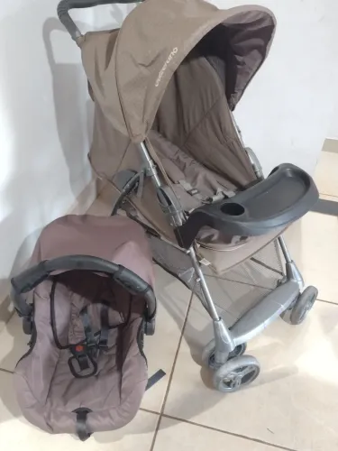 Carrinho+ bebê conforto