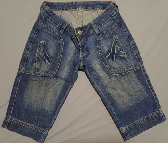 Bermuda jeans tamanho 38