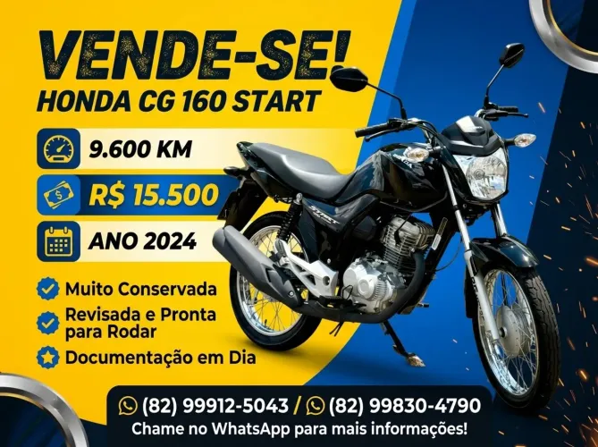 HONDA CG 160 START 2024