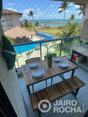 CONDOMÍNIO LA FLEUR POLINÉSIA HOTEL | BEIRA-MAR | 72M² | 2 QUARTOS SENDO 1 SUÍTE | MOBILIA