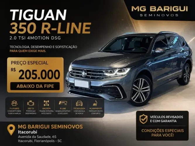 Volkswagen Tiguan Allspac R-line 300 TSI 2.0 2024