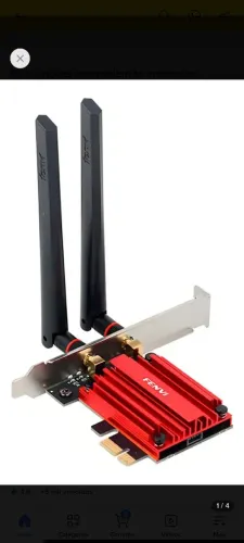 Placa Wifi Fenvi 1200mbps 2.4/5ghz Bluetooth Windows 7 10 11