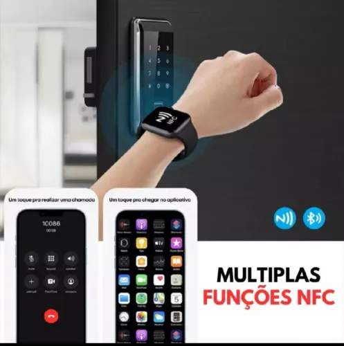 Relógio smartchawat W29S NFC