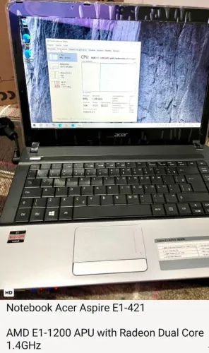 Notebook Acer Aspire E1-421  AMD E1-1200 APU 